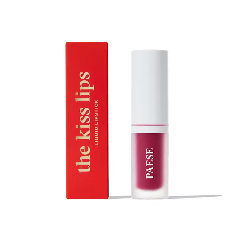 The Kiss Lips Liquid Lipstick 05 Raspberry Red