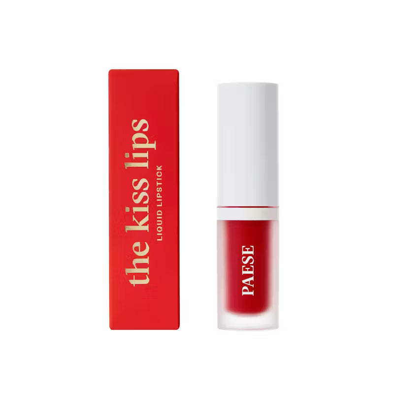 The Kiss Lips Liquid Lipstick 06 Classic Red