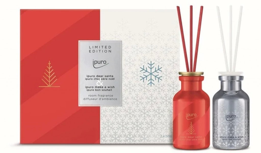 Ipuro Geurstokjes Dear Santa Set 2x50ml