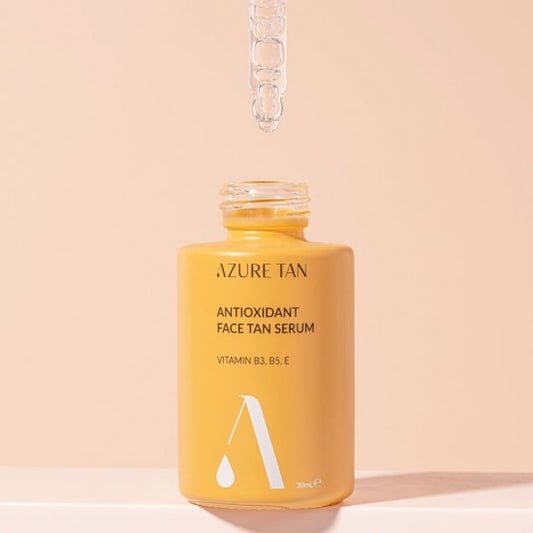 Face Tan serum antioxidant